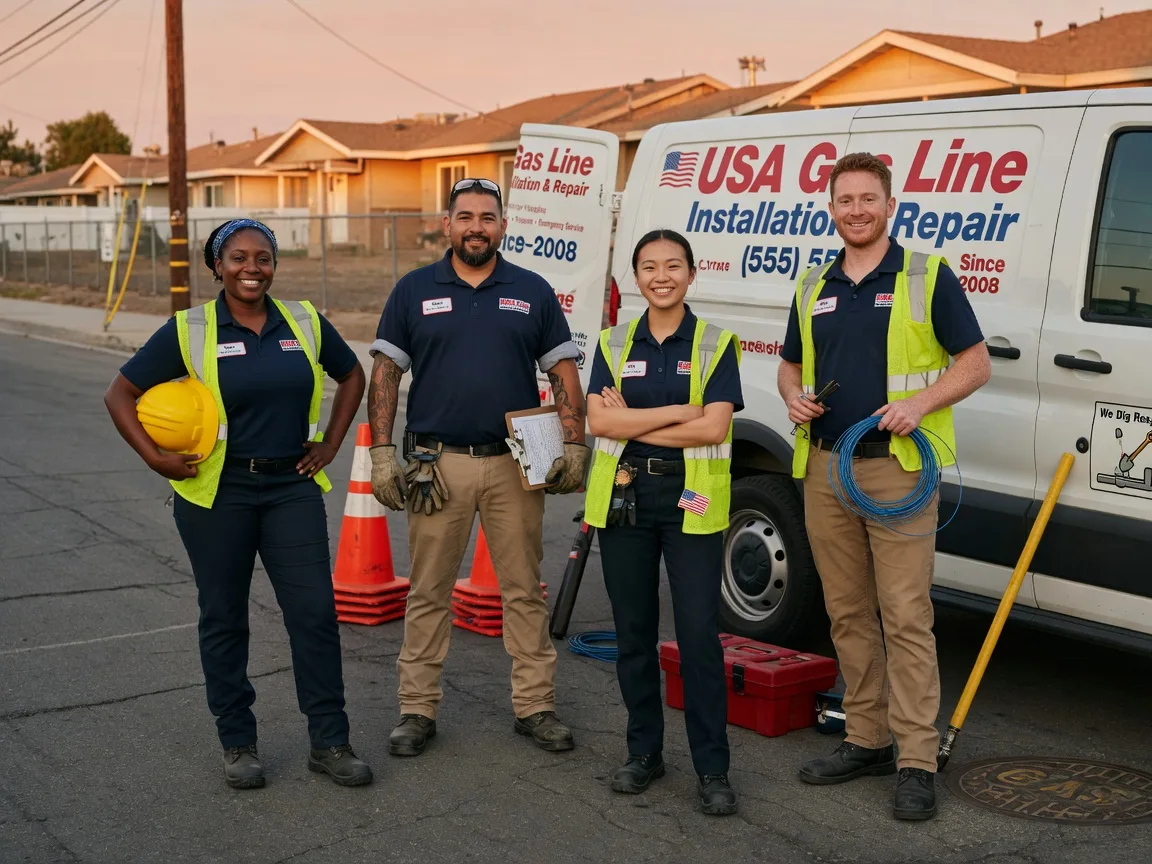 Gas Line Installation company in Mcconnell Afb, KS